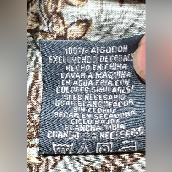 Earthbound Trading Co. Hawaiian Shirt Men’s L Button Down Short Sleeve Floral - Picture 14 of 14